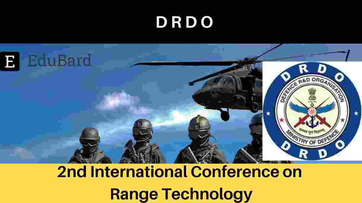 DRDO 2nd International Conference on Range Technology , IEEE ICORT 2021