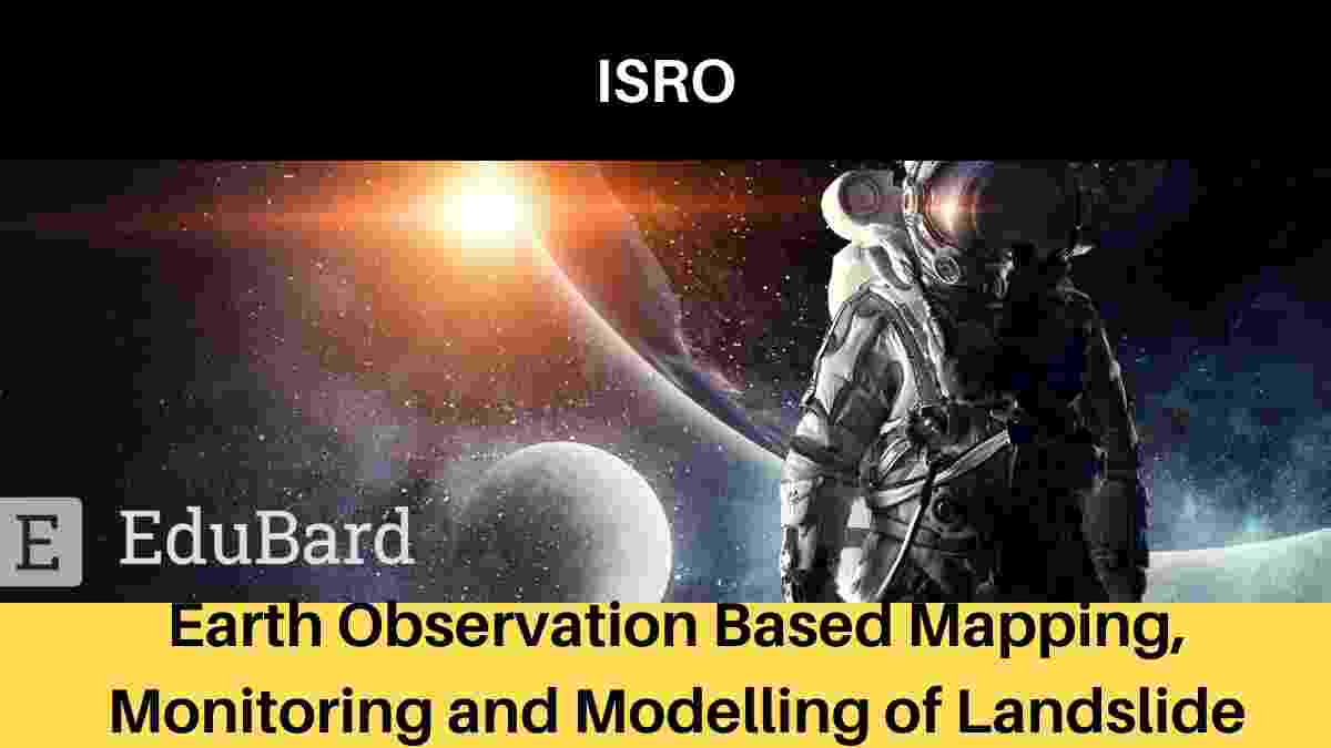 ISRO Workshop "Earth Observation Based Mapping, Monitoring, and Modelling of Landslide".