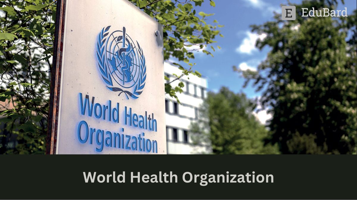 WHO - Invitation for Internship Programme, Apply now!