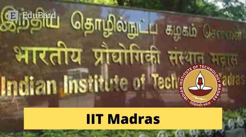 IIT Madras || Call for Papers in Field of AI/ML; Apply by May 21, 2021