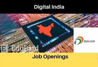Job Openings at Digital India Corporation | Salary | Apply By 10th April 2021