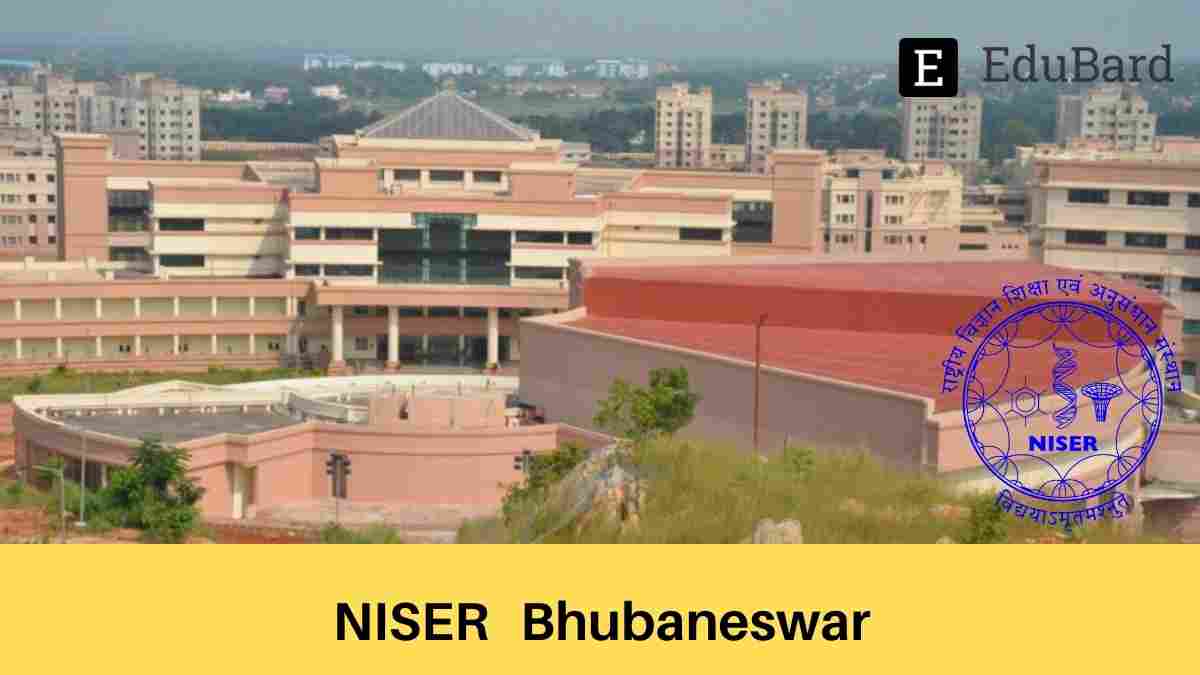 NISER Admission into Integrated Msc-PhD Program