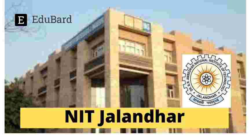 NIT Jalandhar - One Week e-STC on Modeling and Identification of Physiological Systems (MIPS-2023), Apply Now!