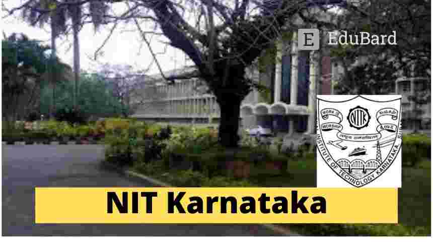 NIT Surathkal,  Application for Research Internship Position