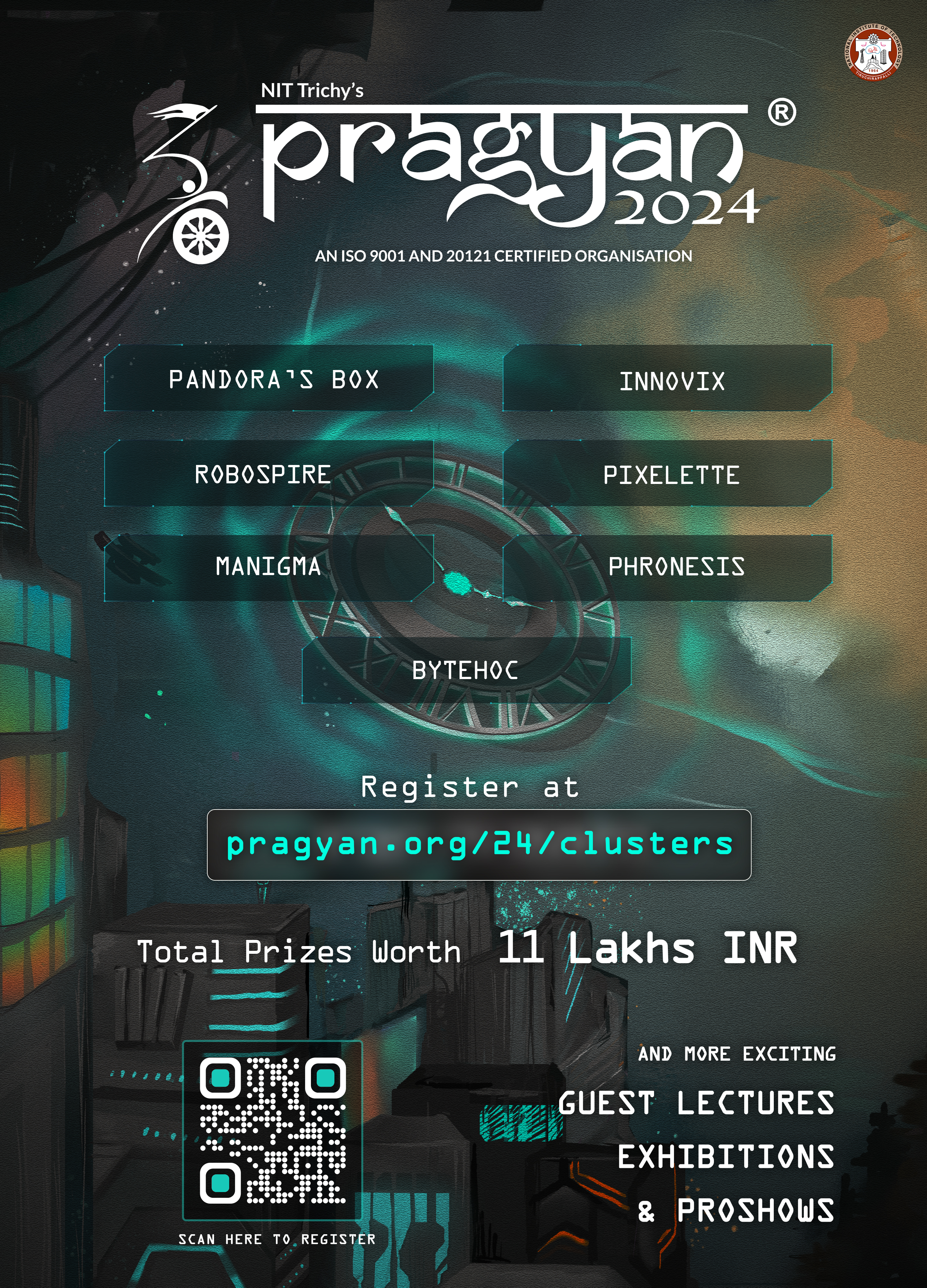 Annual Techno-Managerial Festival NIT Trichy-Pragyan 2024, Register Now!