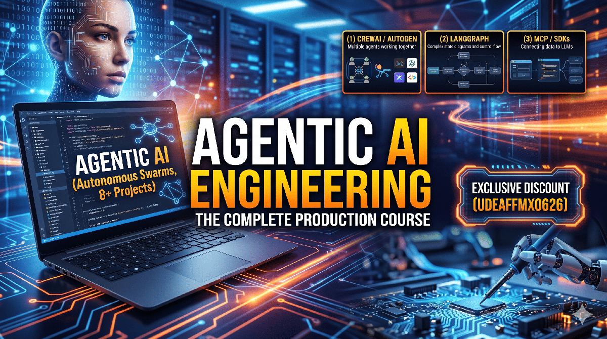 Master Agentic AI Engineering in 2026: The Complete Guide + Portfolio