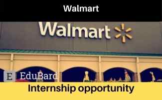 Walmart Internship opportunity, Apply Now , 90,000 INR Stipend , Last Date