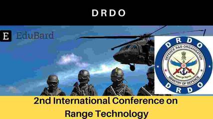 DRDO 2nd International Conference on Range Technology , IEEE ICORT 2021