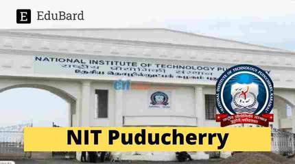 NIT Puducherry FDP Recent Research Trends in Civil Engineering