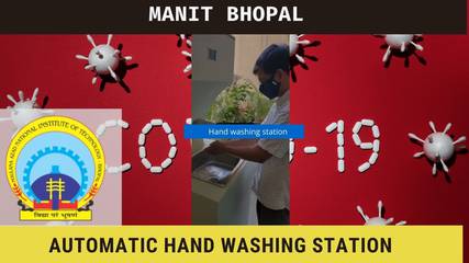 This auto. Machine by MANIT Bhopal will help to wash your hands easily against CORONA