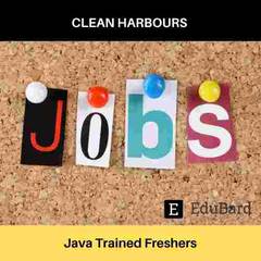 CLEAN HARBOURS is hiring Java Trained Freshers, Apply now