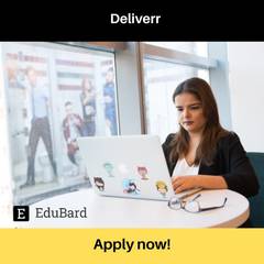 Deliverr | Application for Software Engineering Intern, Apply now!