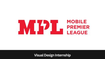 Mobile Premier League | Visual Design Internship, Apply by 2nd November 2023!