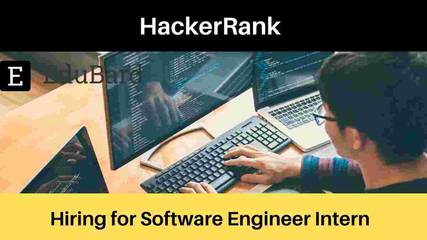 HackerRank hiring for Software Engineer Intern, Full-time, Apply Now