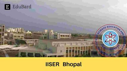 IISER Bhopal- Online Summer Internship Program 2021, Apply by May 10, 2021