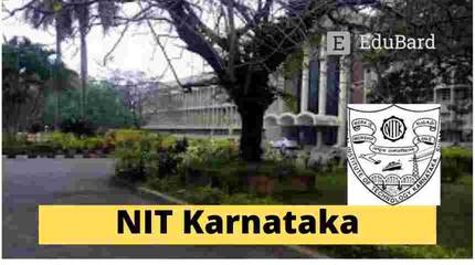 NIT Surathkal,  Application for Research Internship Position