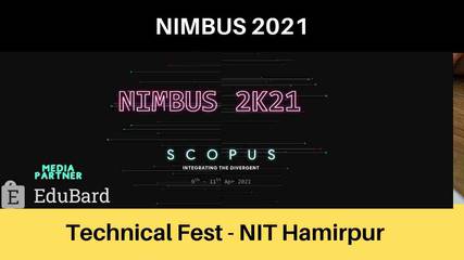 NIMBUS 2021 | Technical fest of NIT Hamirpur