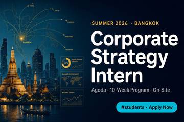 Agoda Summer 2026 Strategy Intern | Bangkok