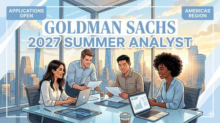 Goldman Sachs 2027 Summer Analyst Program (Americas)