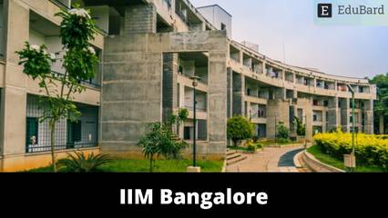 IIM Bangalore | GenOp Ideace Eximius 2022; Apply Now! (Last Date: 19th June 2022)